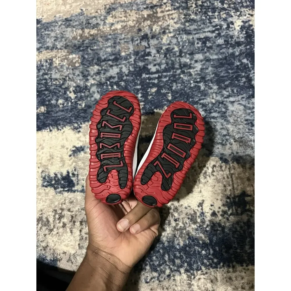Size 6C- Nike Air Jordan 11 ‘Bred Velvet’ Toddler Sneakers HF7808-061